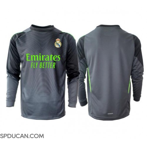 Muški Nogometni Dres Real Madrid Golmanski Rezervni 2025-26 Dugi Rukav